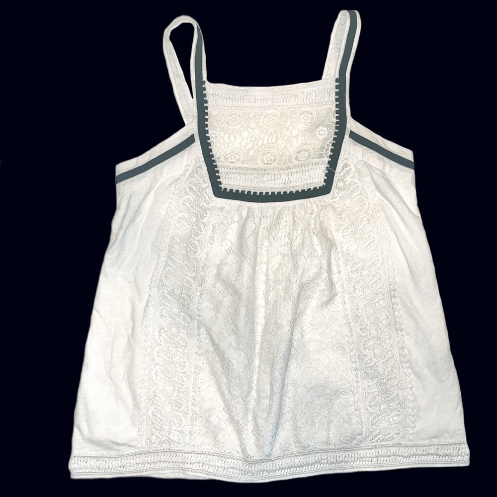Anthropologie Lace Tank, Size Small